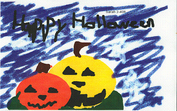 Sarah's Fall Drawing