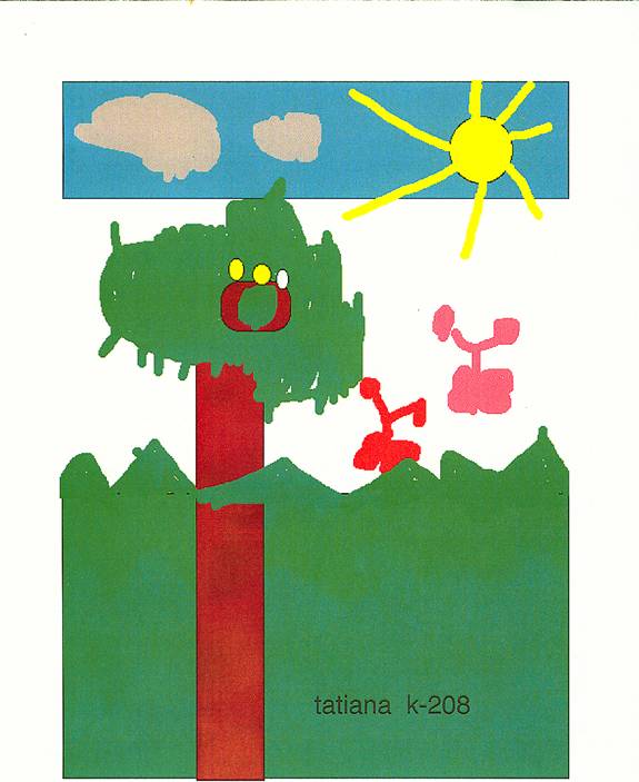 Tatiana's spring artwork