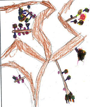 Dylan's fall tree drawing