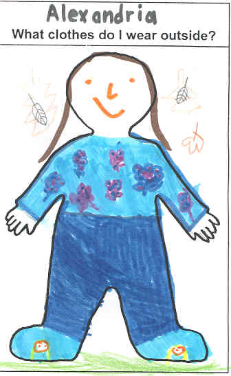 Alexandria's Winter Clothing