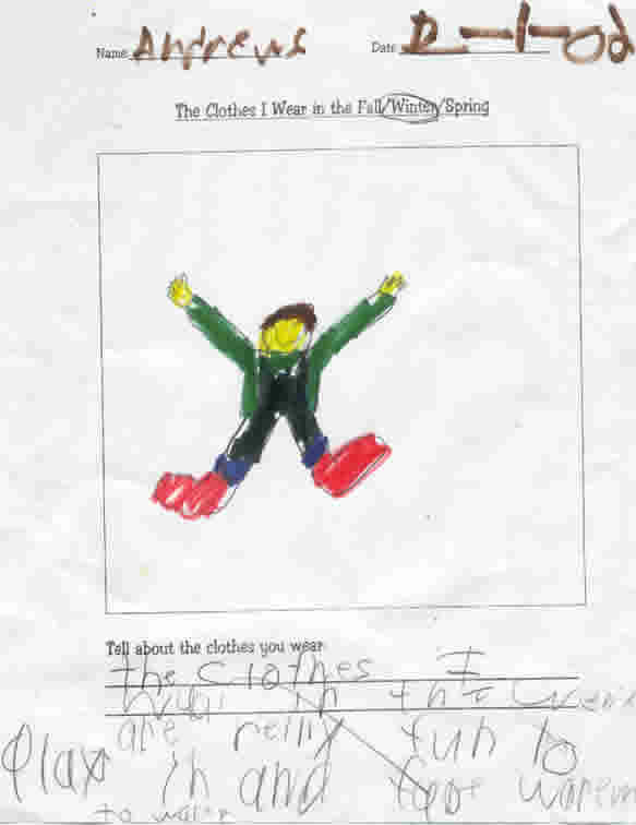 Andrew's Winter Artwork