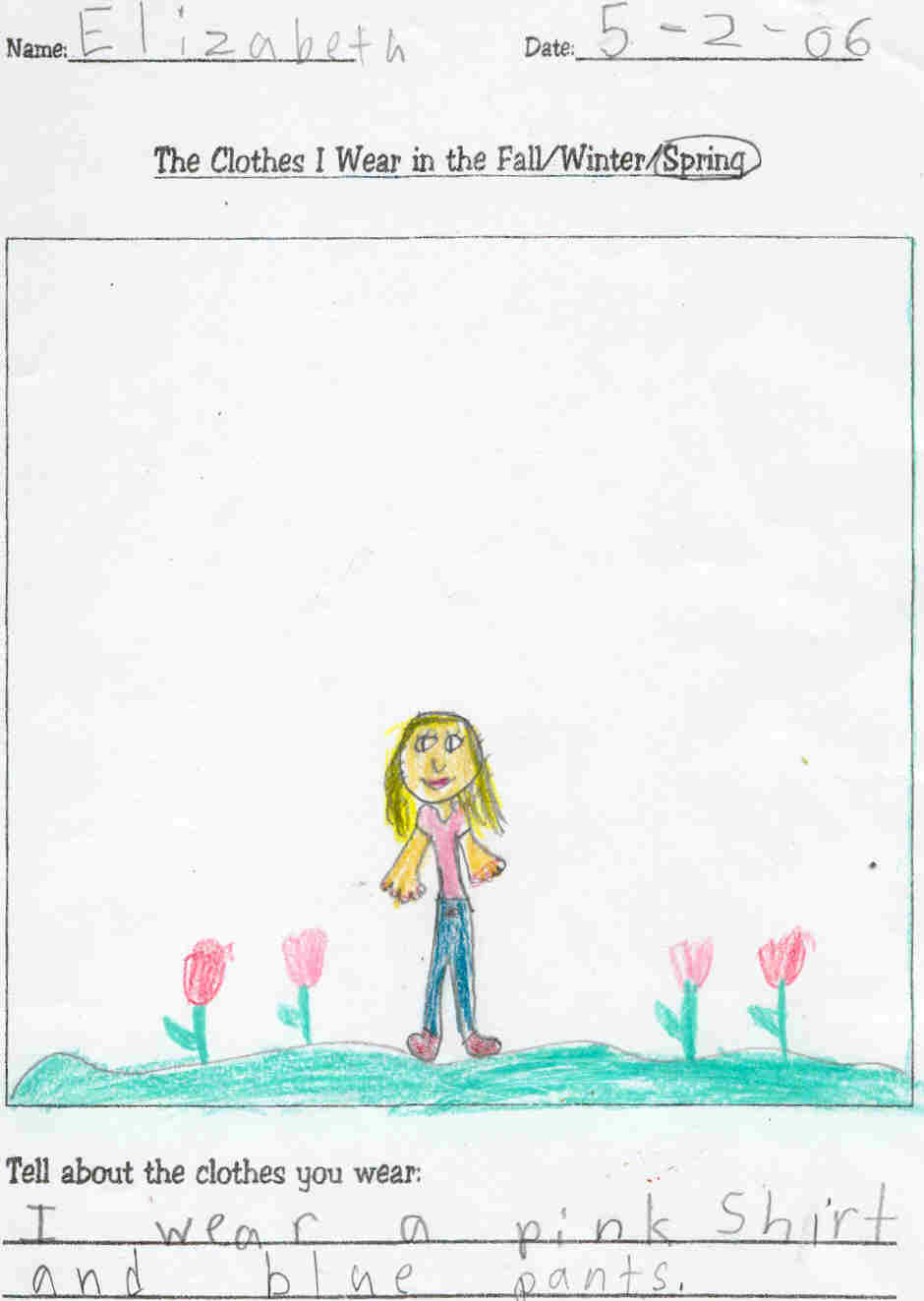 Elizabeth's Spring Outfit