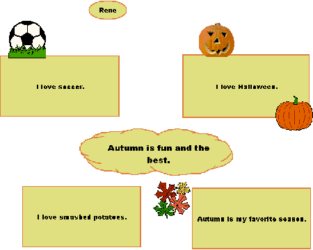 Autumn is my favorite season.