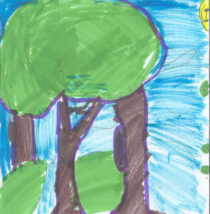Spring Tree by Chauncey