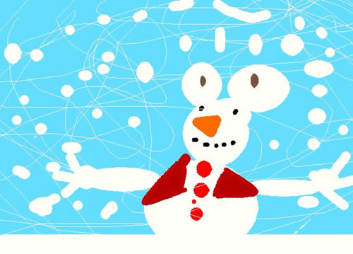 Kaylee's Winter Artwork