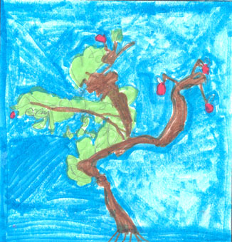 student drawing of class tree