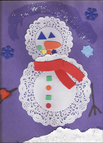 Jamie's Winter Snowman