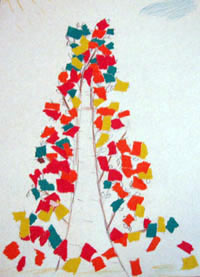 Kate's Fall Tree Drawing