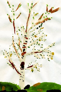 Spring Tree by Varya