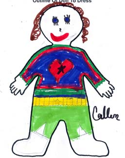 Colleen's  person drawing