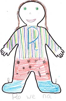 Rowena's person drawing