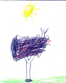 Nicholas' tree drawing