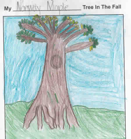 Fall Tree by Alyssa