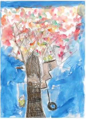 Fall Tree by Hannah W.