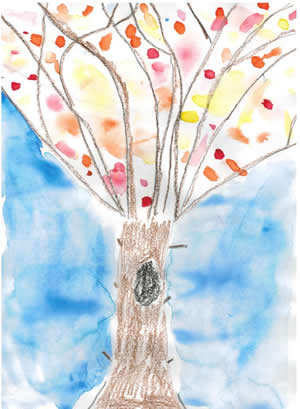 Fall Tree by Tyler S.