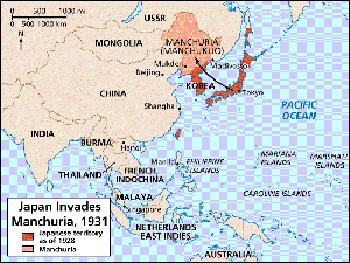 Manchurian Incident Map