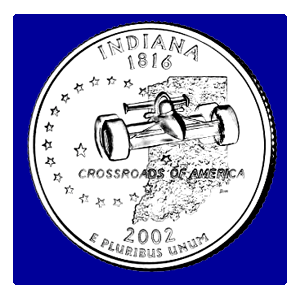 Indiana  State Quarter Design